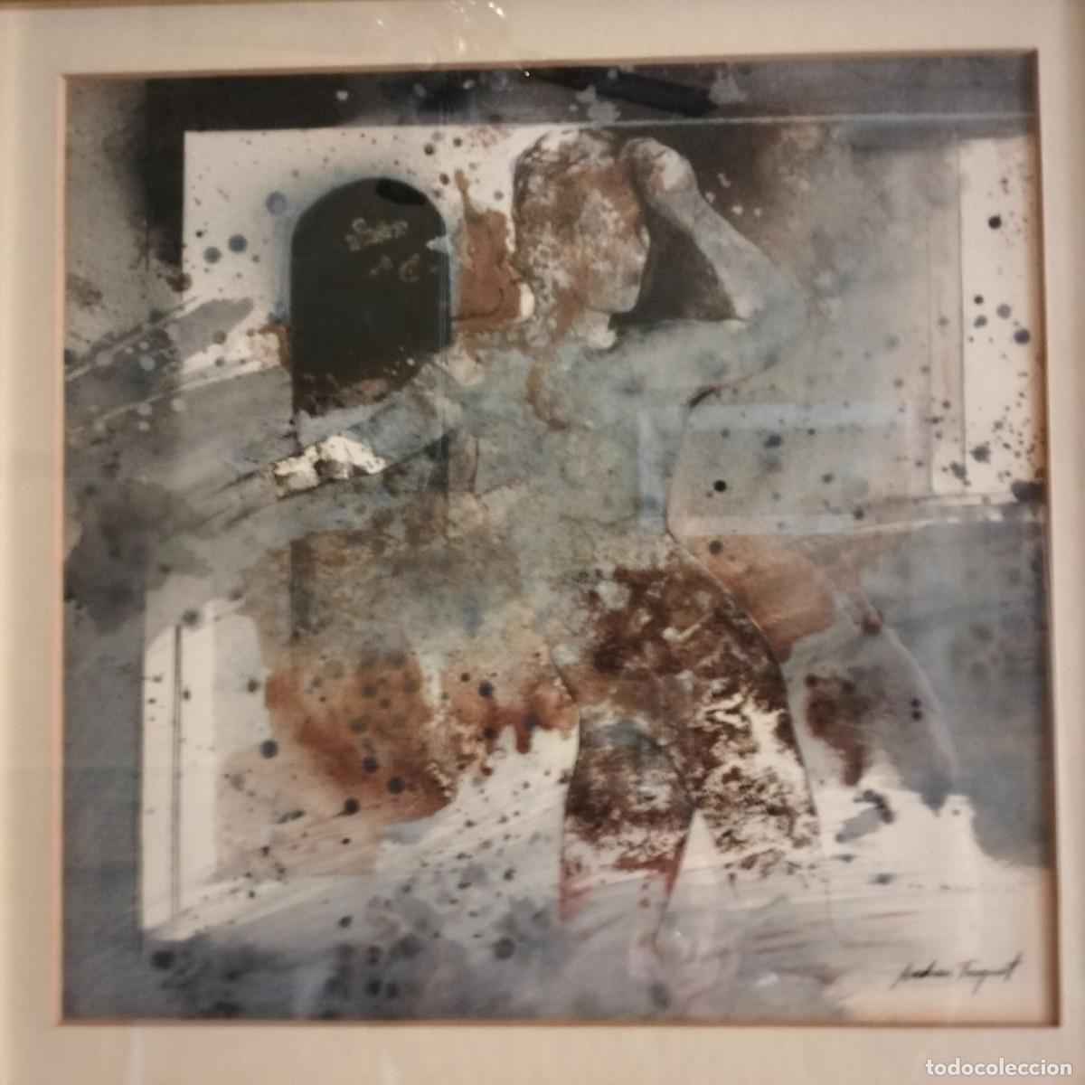 Arte: ANDREU FRESQUET, ACUARELA MUJER.