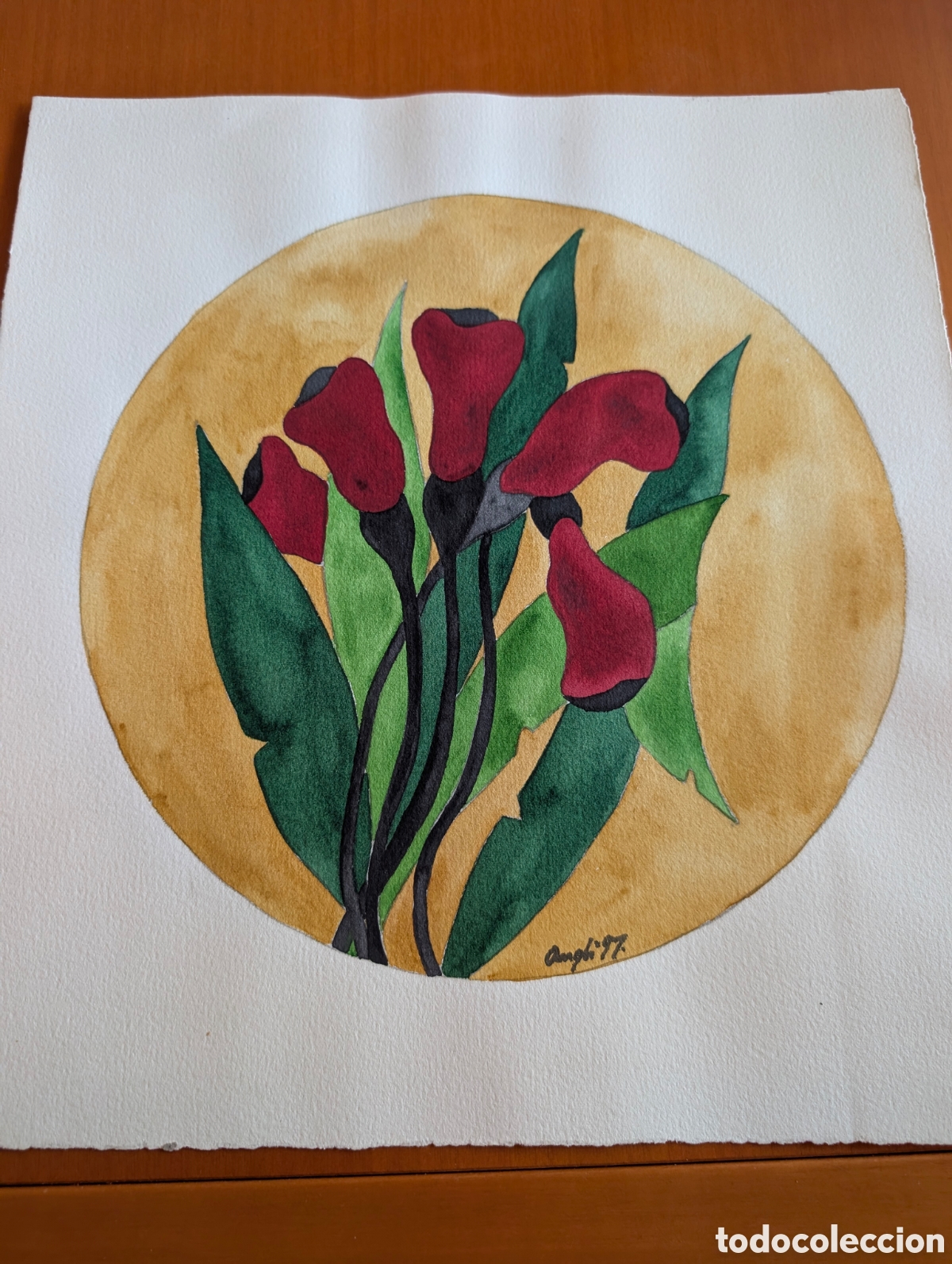 Arte: Acuarela de Jos&eacute; Angli