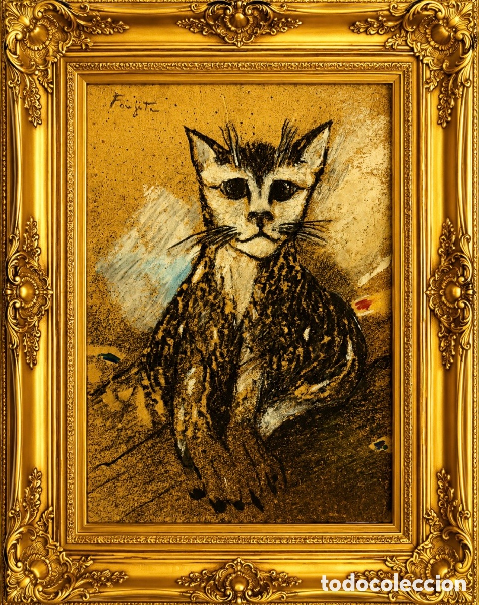 Arte: Leonard foujita - firmado