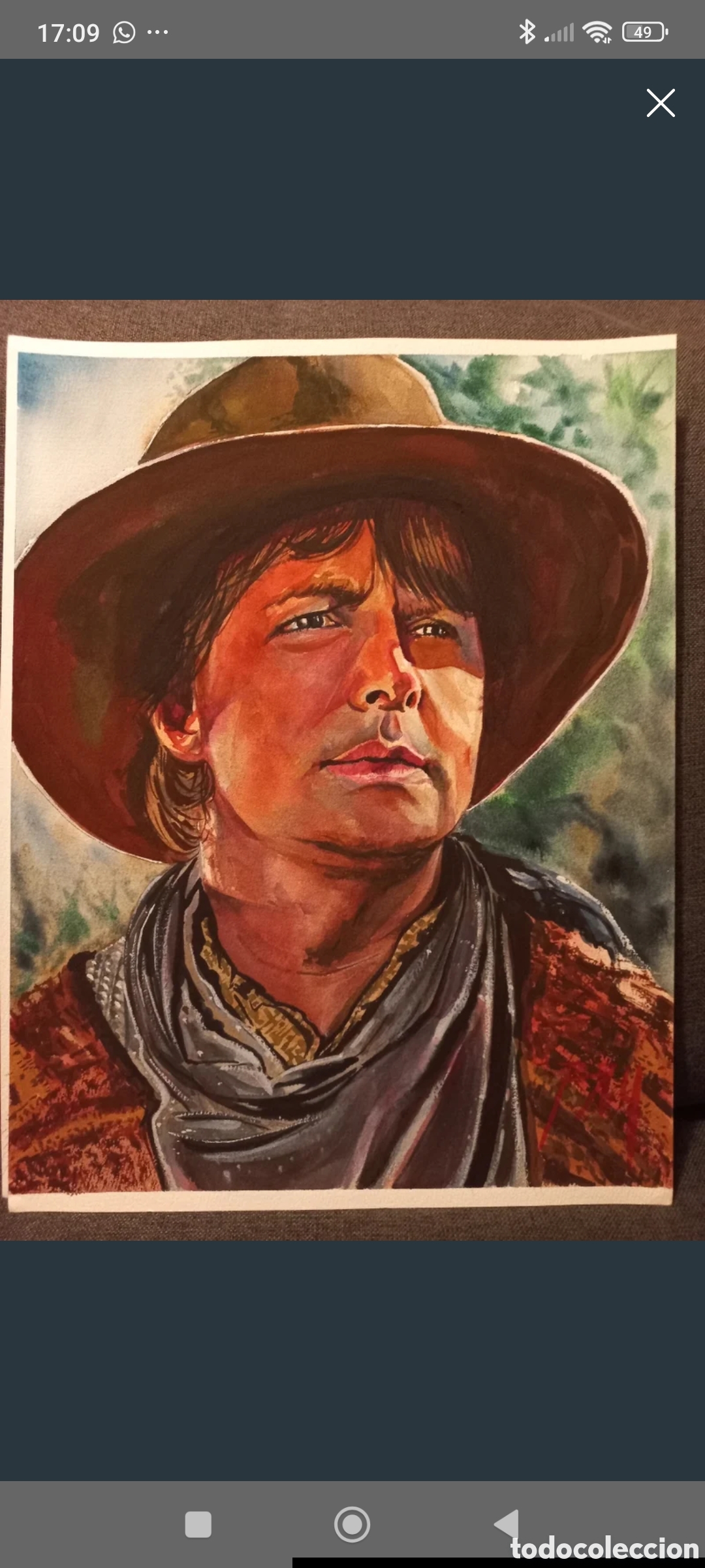 Arte: Regreso al futuro 3 Marti western
