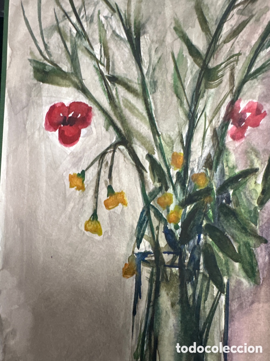 Arte: ramo de flores con amapolas - Foto 2