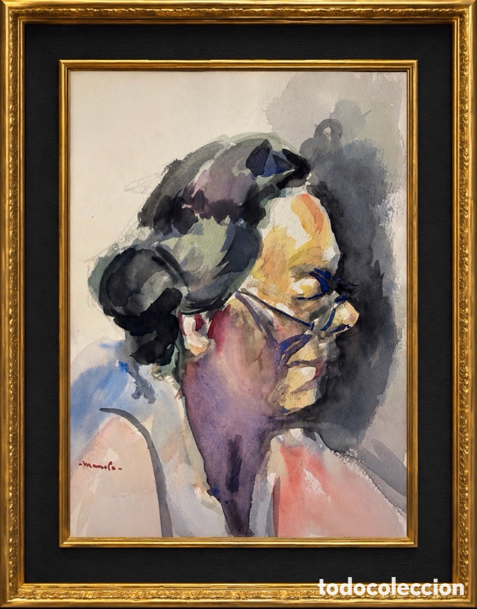 Arte: Manolo hugue - firmado