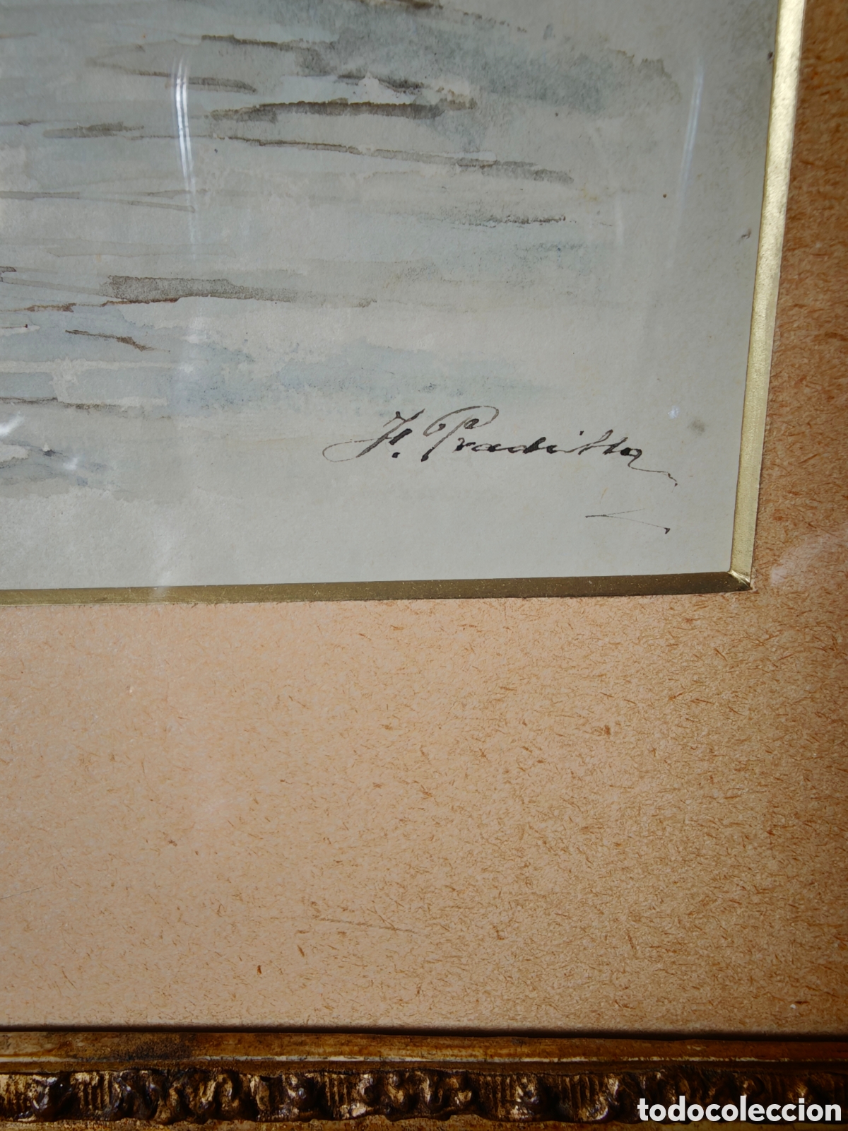 Arte: Acuarela del pintor Francisco Pradilla - Foto 8