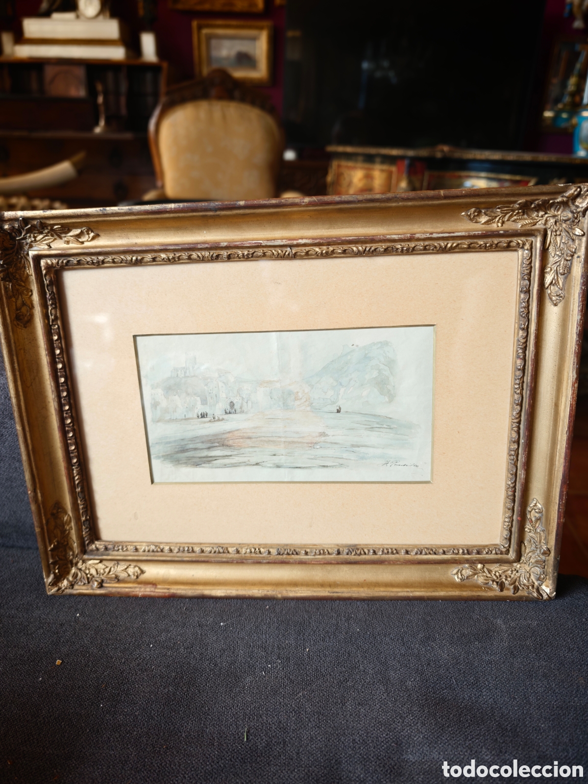 Arte: Acuarela del pintor Francisco Pradilla - Foto 10