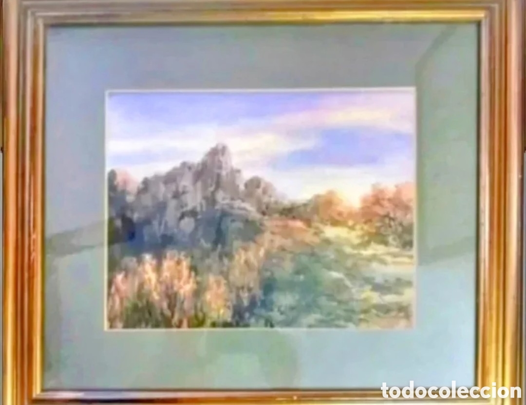 Art: Acuarela enmarcada de Miguel Martinez Verchily