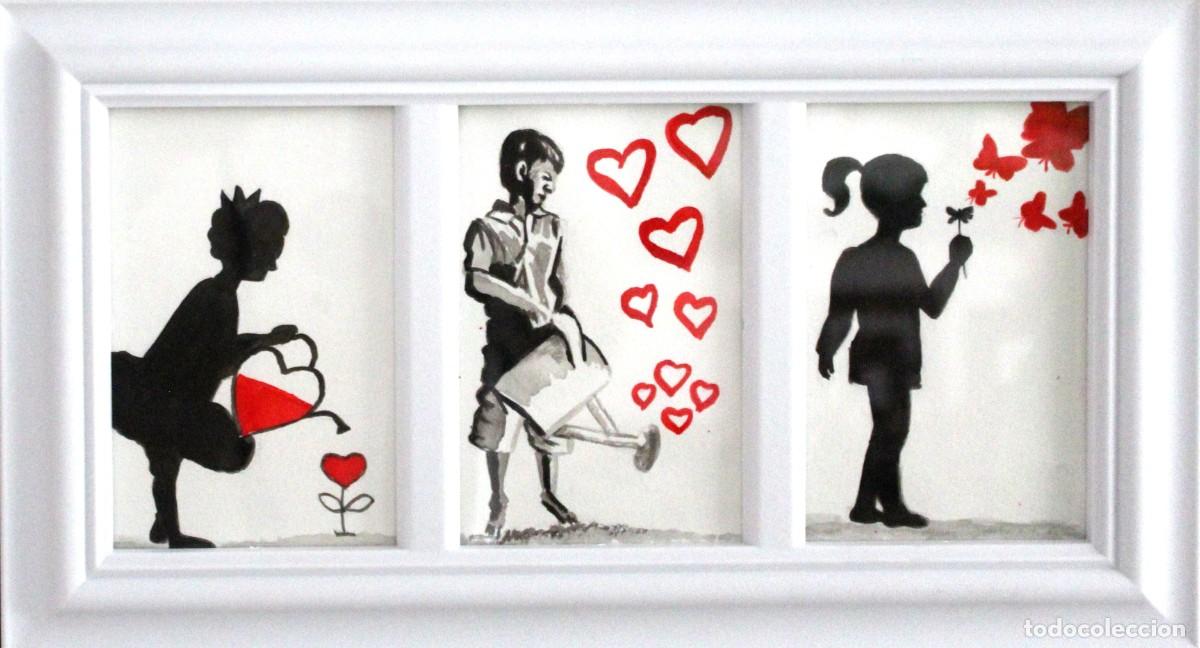 Arte: Repartiendo amor obra de Mercedes Gilaberte