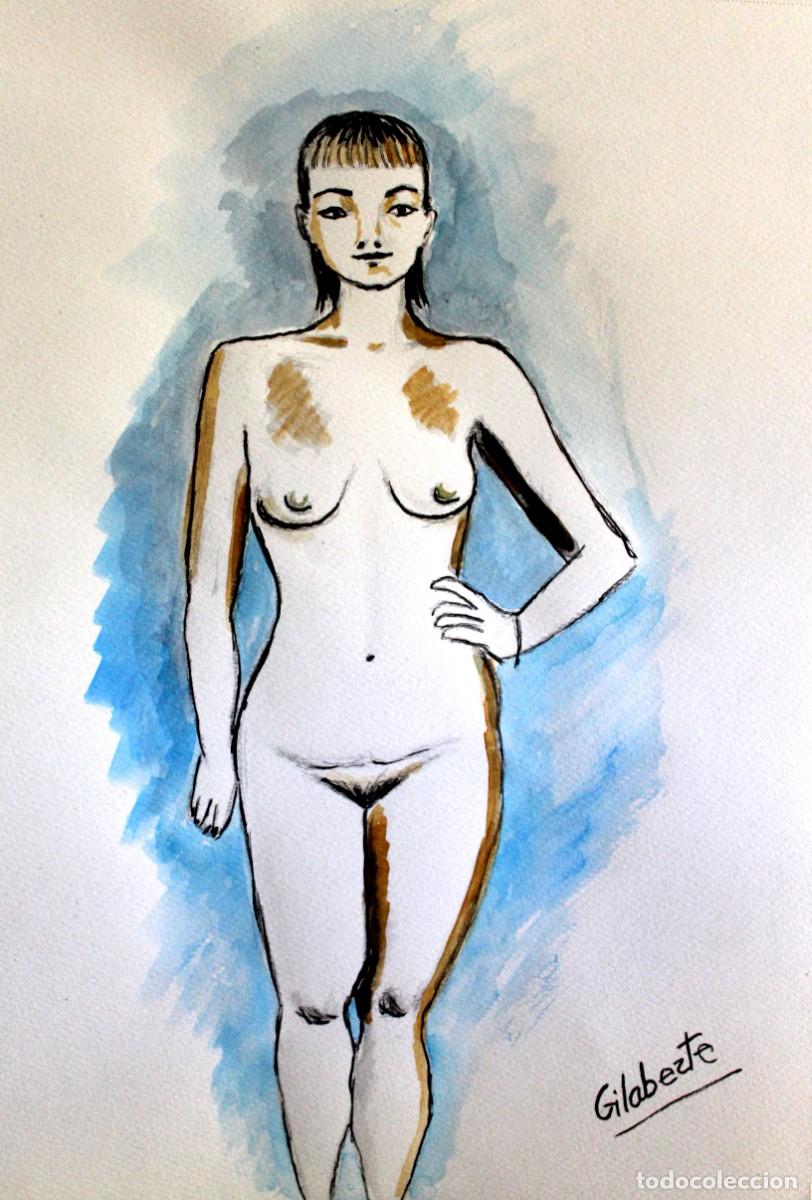 Art: Desnudo obra de Mercedes Gilaberte