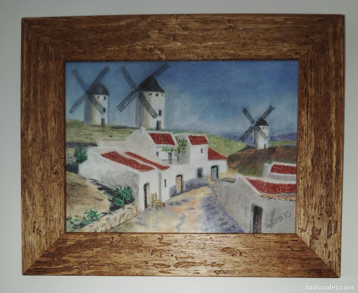 Arte: ACUARELA..MOLINOS .. FIRMADA : ARROYO75. ENVIO CERTIFICADO INCLUIDO EN EL PRECIO.