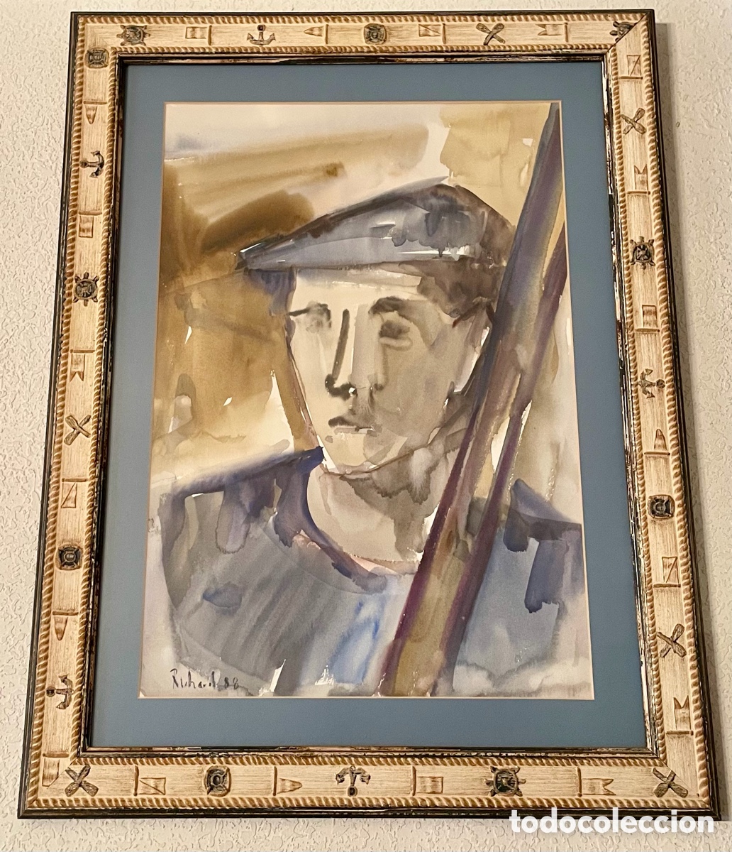 Arte: Acuarela de Richard P&eacute;rez Franco, acuarela vasca