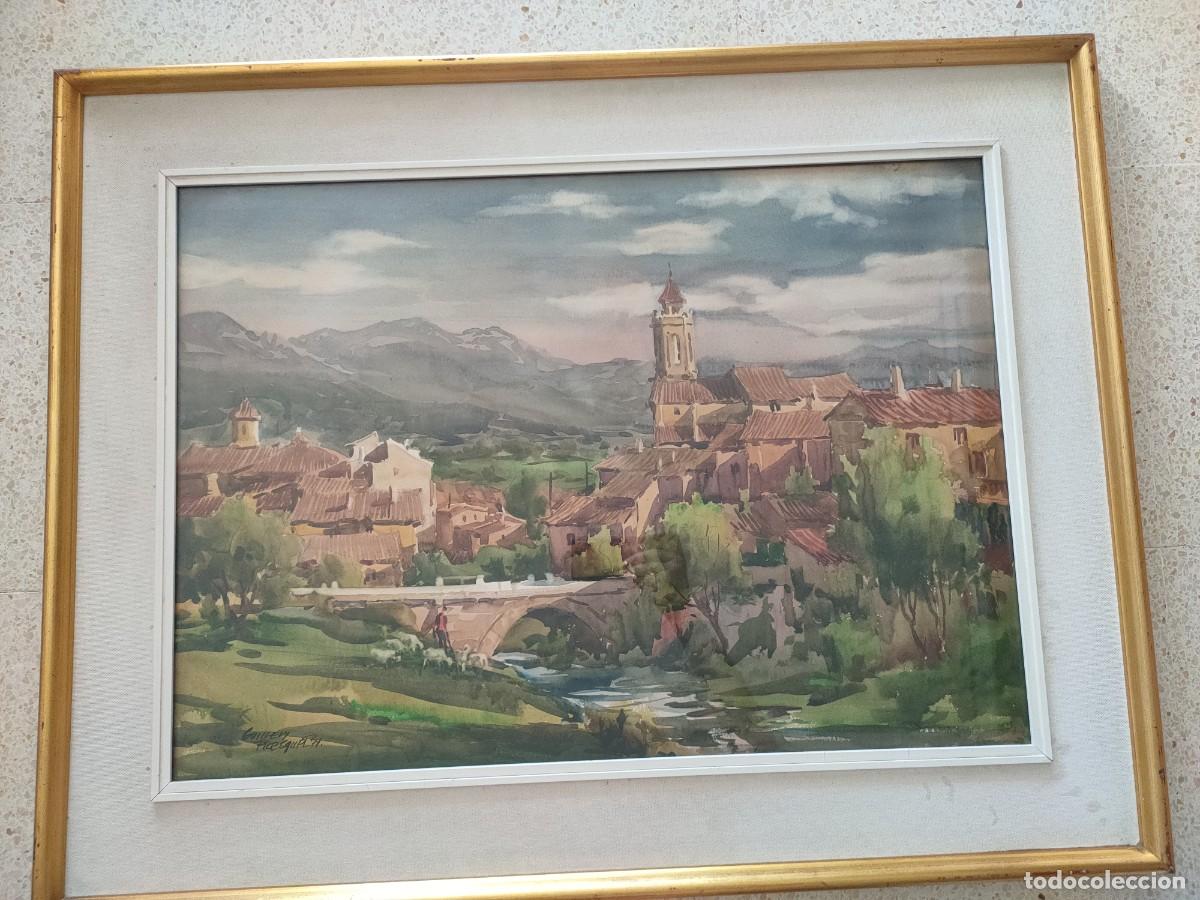 Arte: Guillem Fresquet acuarela original firmada