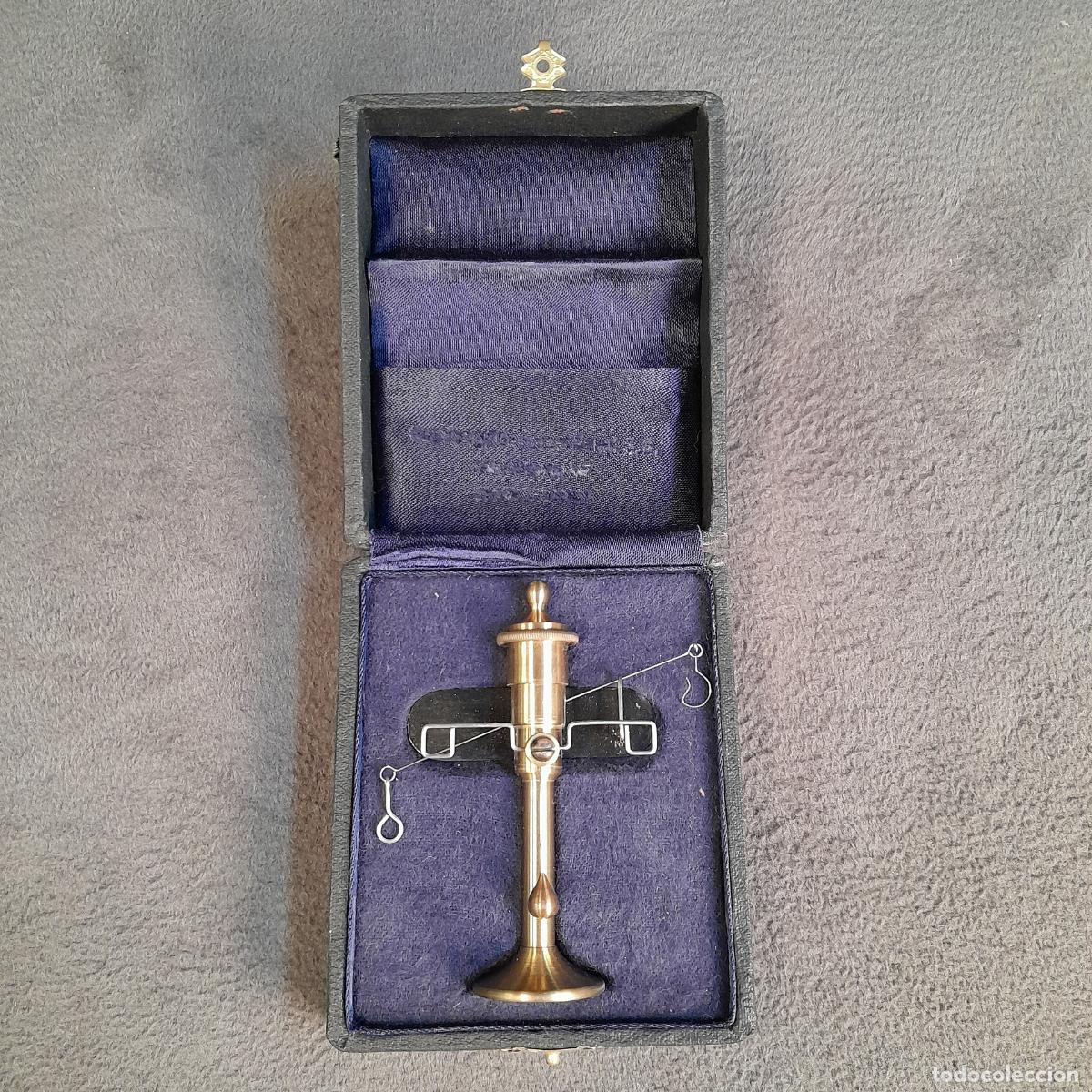 Arte: ANTIGUA BALANZA DE PRECISI&Oacute;N PARA JOYER&Iacute;A. FINALES S. XIX.