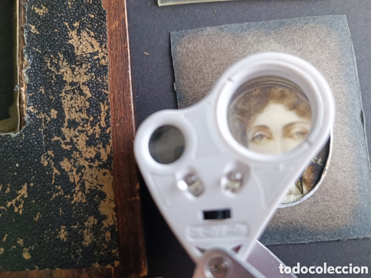 Arte: Miniatura con marco madera - Foto 6
