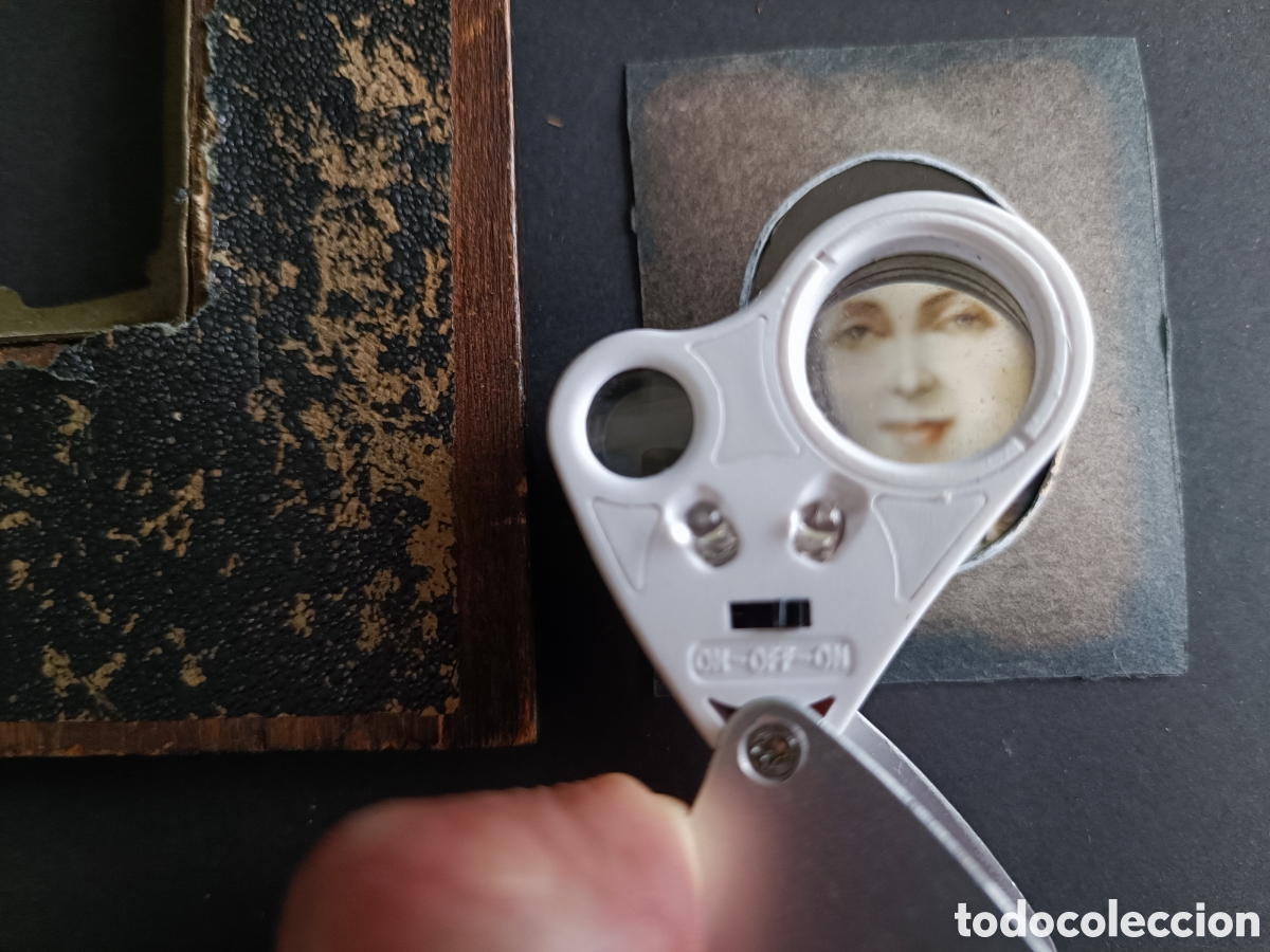 Arte: Miniatura con marco madera - Foto 7