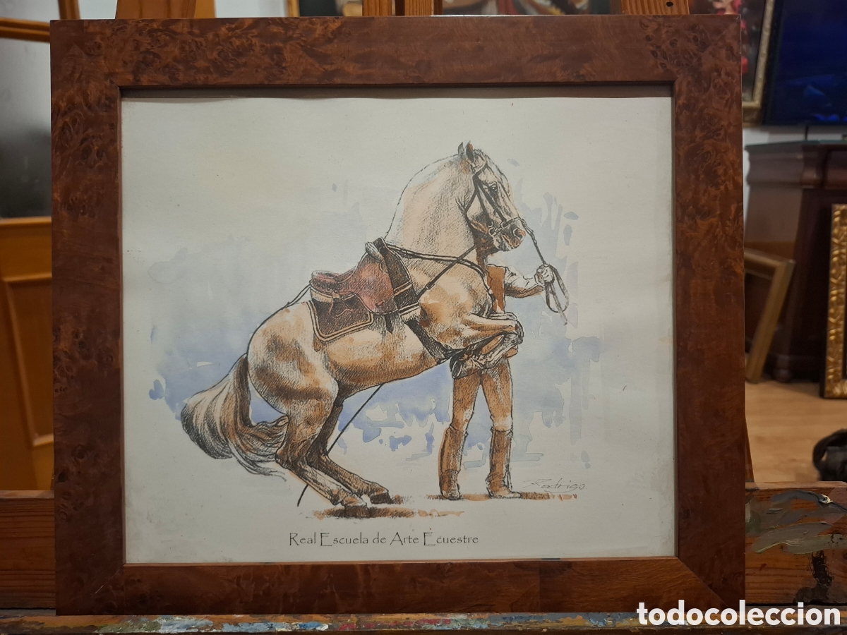 Arte: Acuarela de rodrigo 40x36