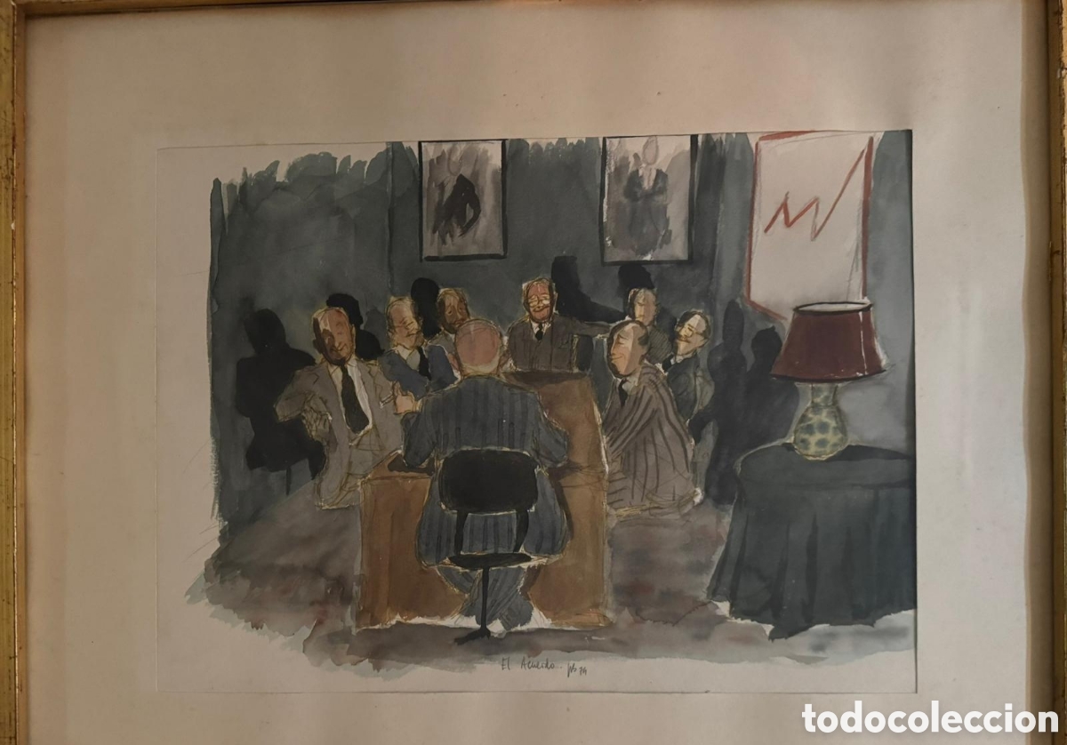 Arte: Acuarela S&Aacute;NCHEZ BARCAIZTEGUI