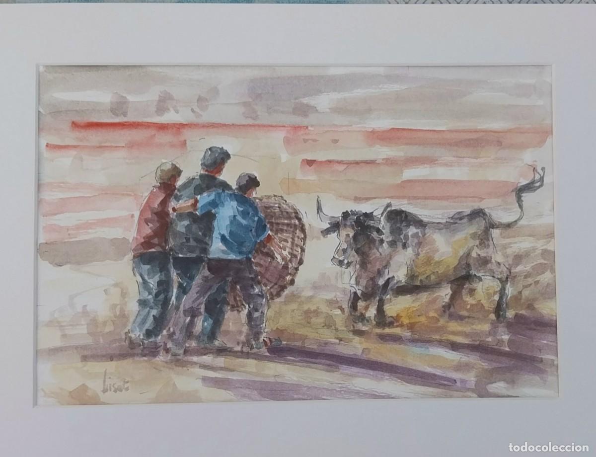 Arte: Acuarela original de autor.Taurina.