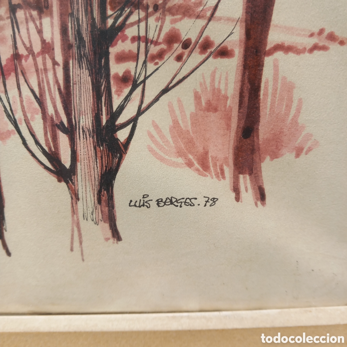 Arte: Acuarela original del arquitecto y pintor de Ja&eacute;n Luis Berges