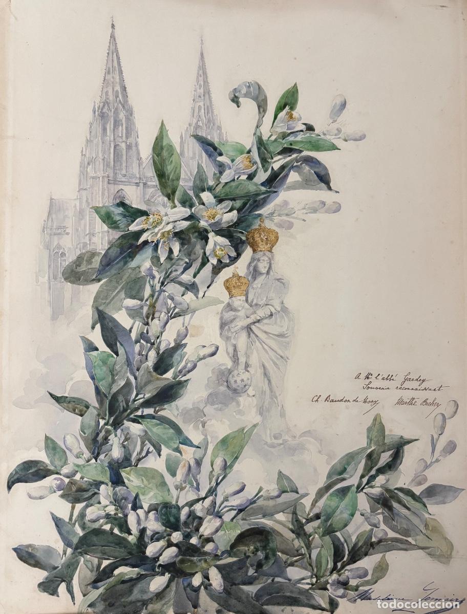 Arte: Acuarela Madeleine Lemaire