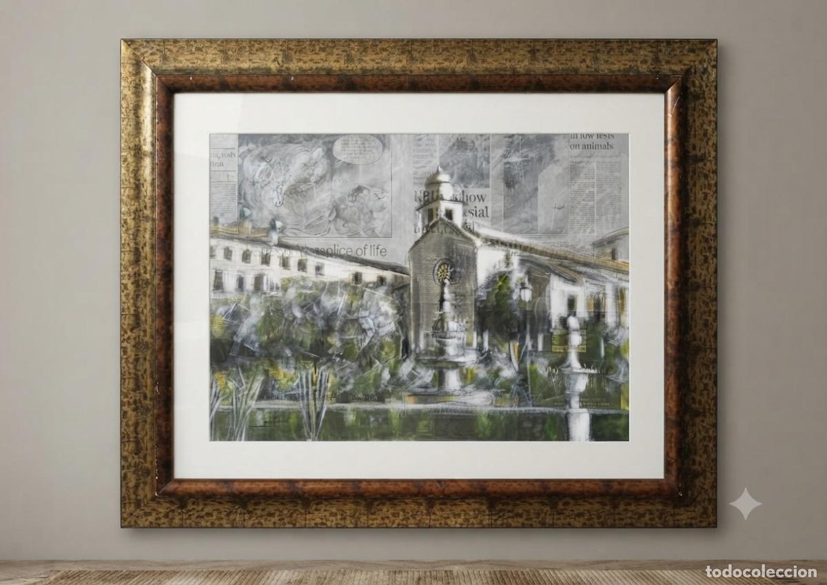 Arte: Freijeiro. San Francisco (Pontevedra). Acuarela sobre papel.