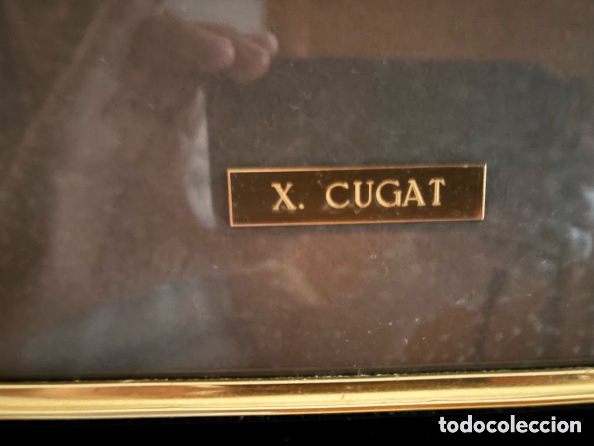 Arte: Cuadro Xavier Cugat pintado en acuarela - Foto 3