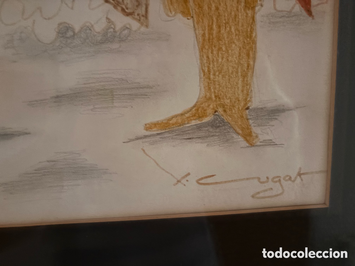 Arte: Cuadro Xavier Cugat pintado en acuarela - Foto 4