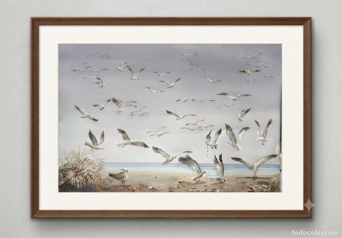 Kunst: Manuel Matas Garc&iacute;a. Sin t&iacute;tulo. Acuarela