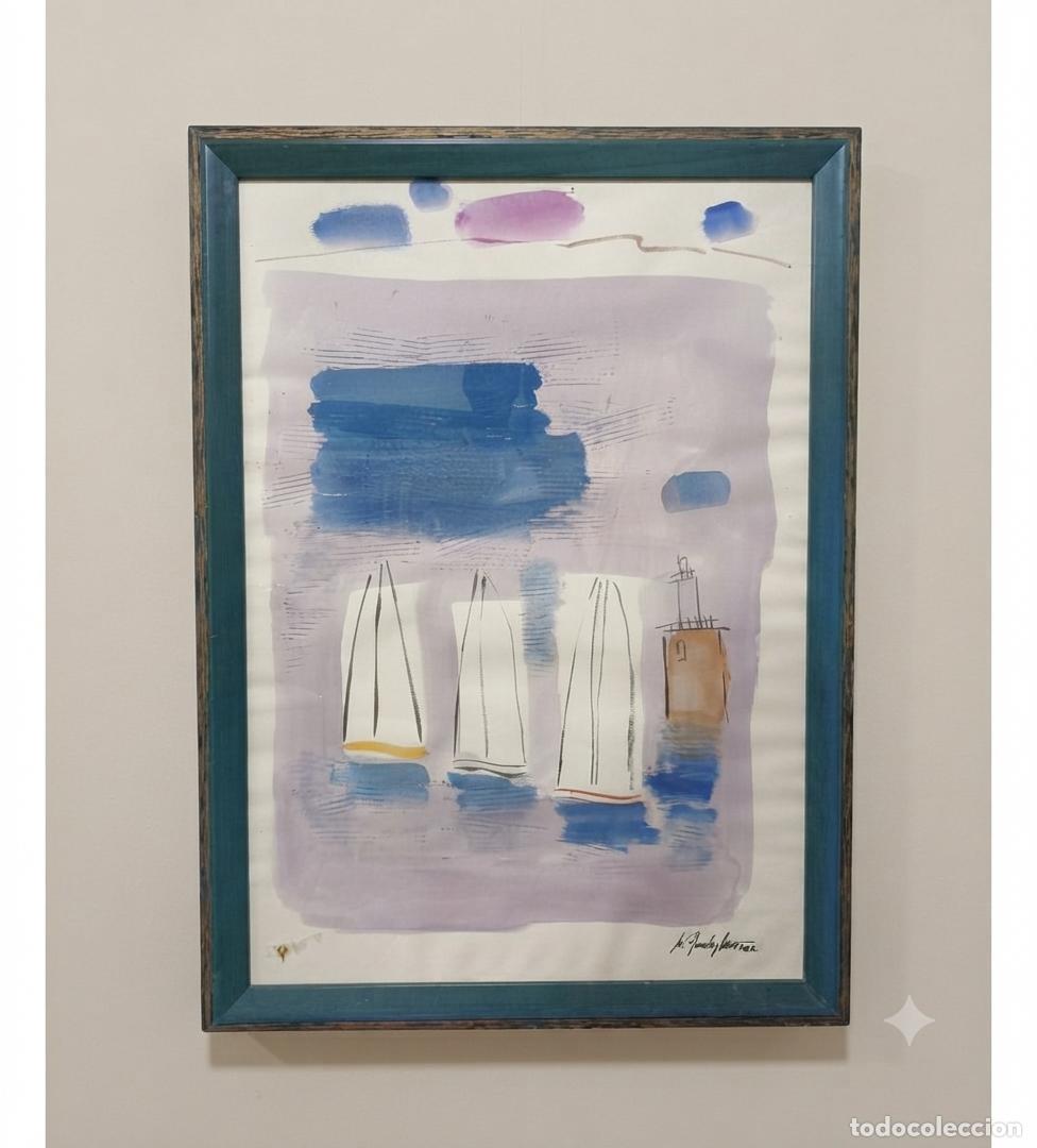 Arte: S&aacute;nchez Lareo. Sin t&iacute;tulo. Acuarela sobre papel