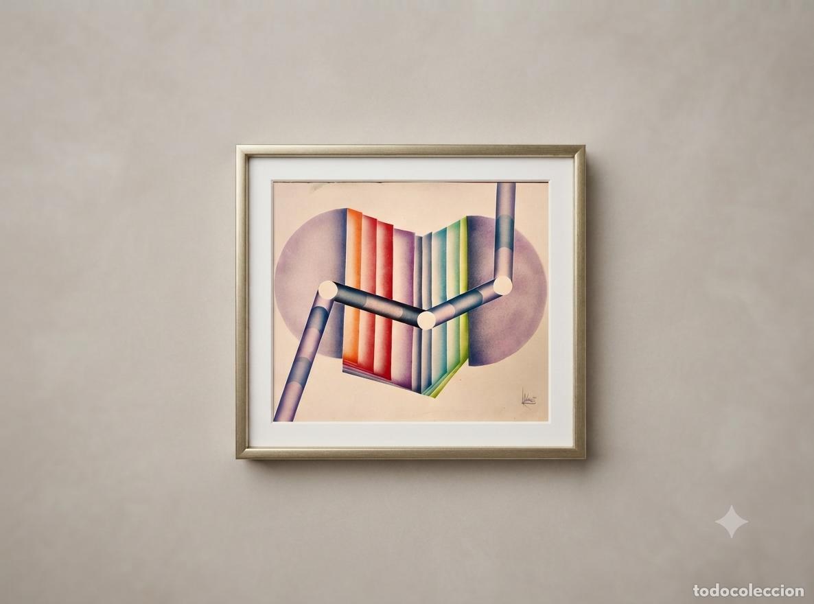 Arte: Jorge Valdivia Aranibar. Acuarela sobre papel. 1989