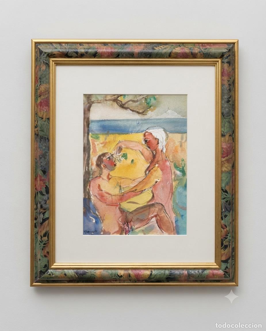 Kunst: Luciano Couselo. Sin t&iacute;tulo. Acuarela