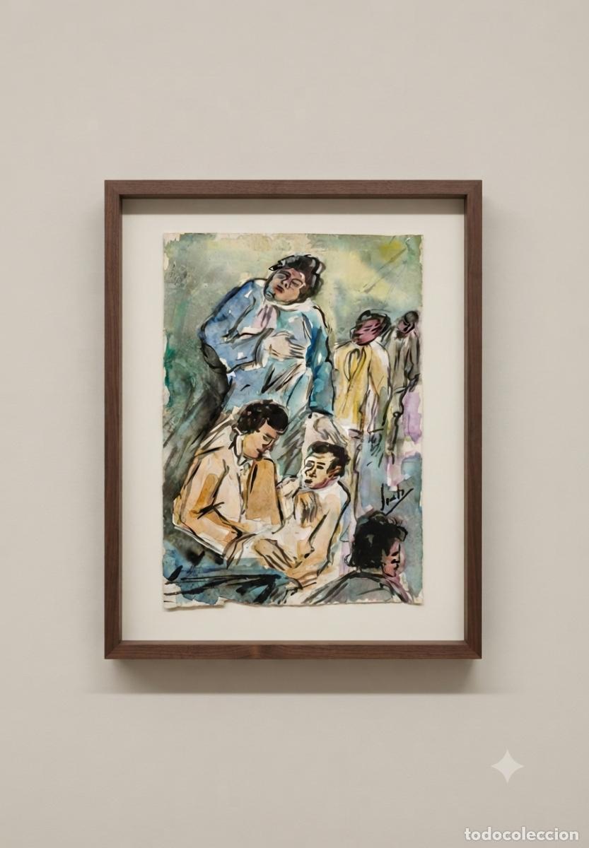 Arte: OMAR SOUTO. ACUARELA SOBRE PAPEL (NO INCLUYE MARCO)