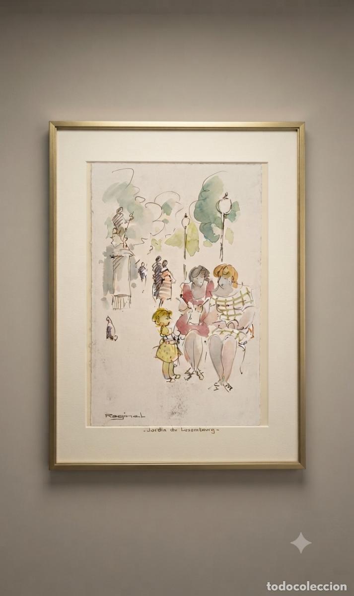 Kunst: Raginal. Acuarela sobre papel