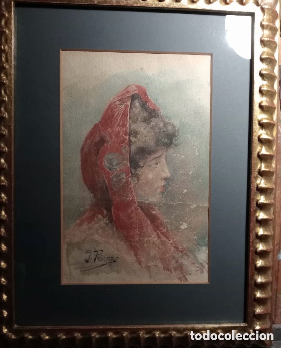 Arte: Ignacio Pinazo Camarlench (1849-1916) Campesina