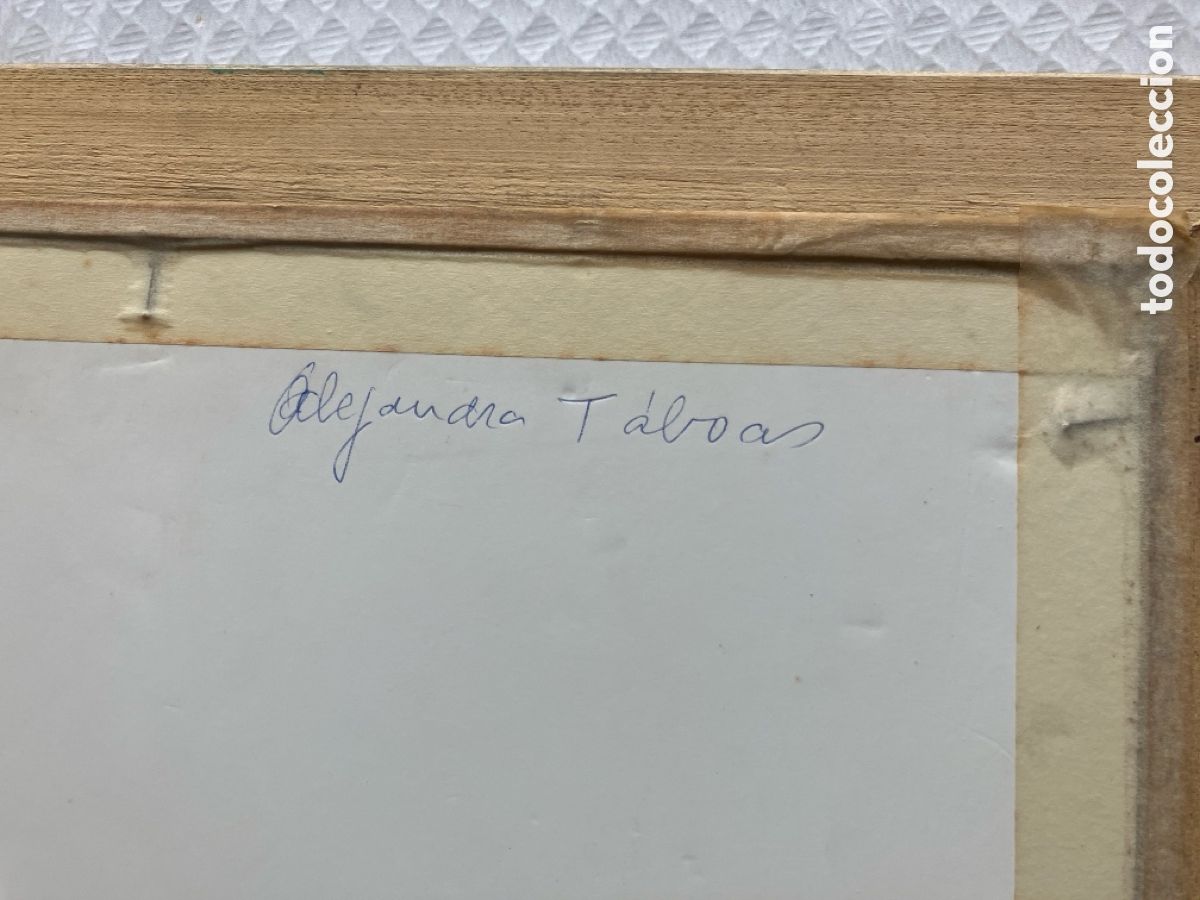 Arte: Acuarela con firma a identificar - Foto 8