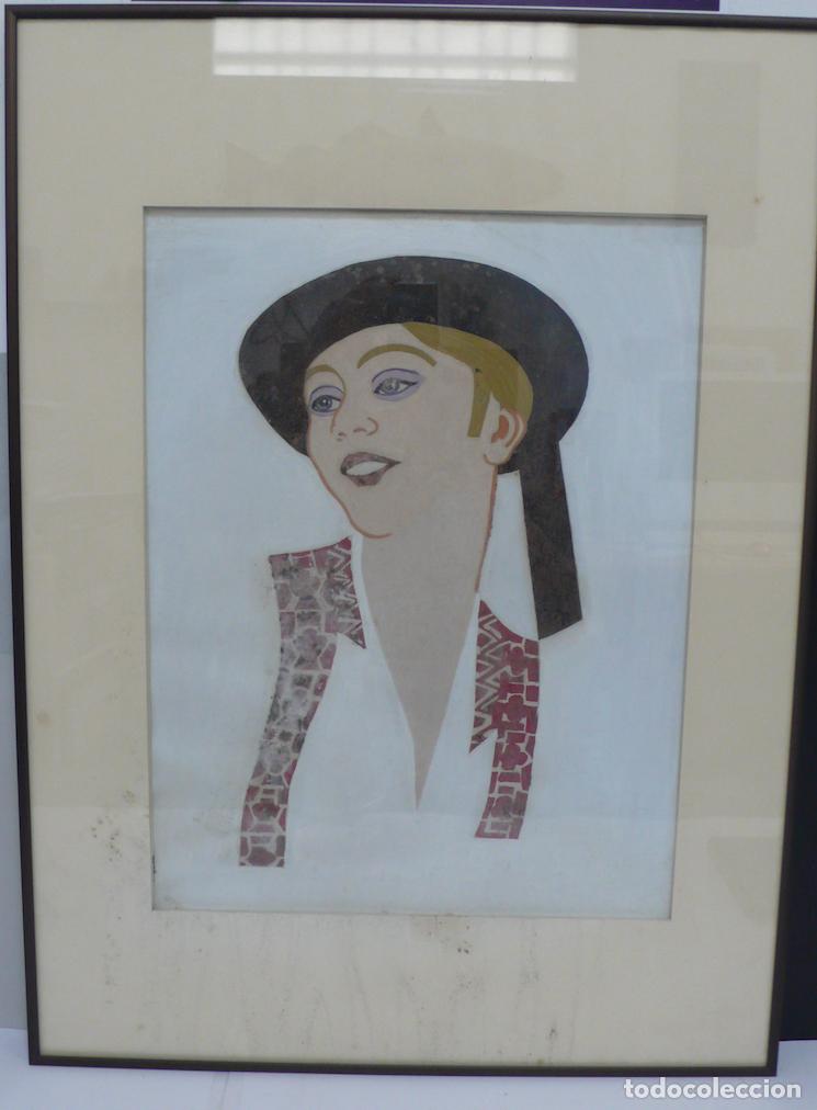 Arte: DIBUJO EN ACUARELA DE MUJER