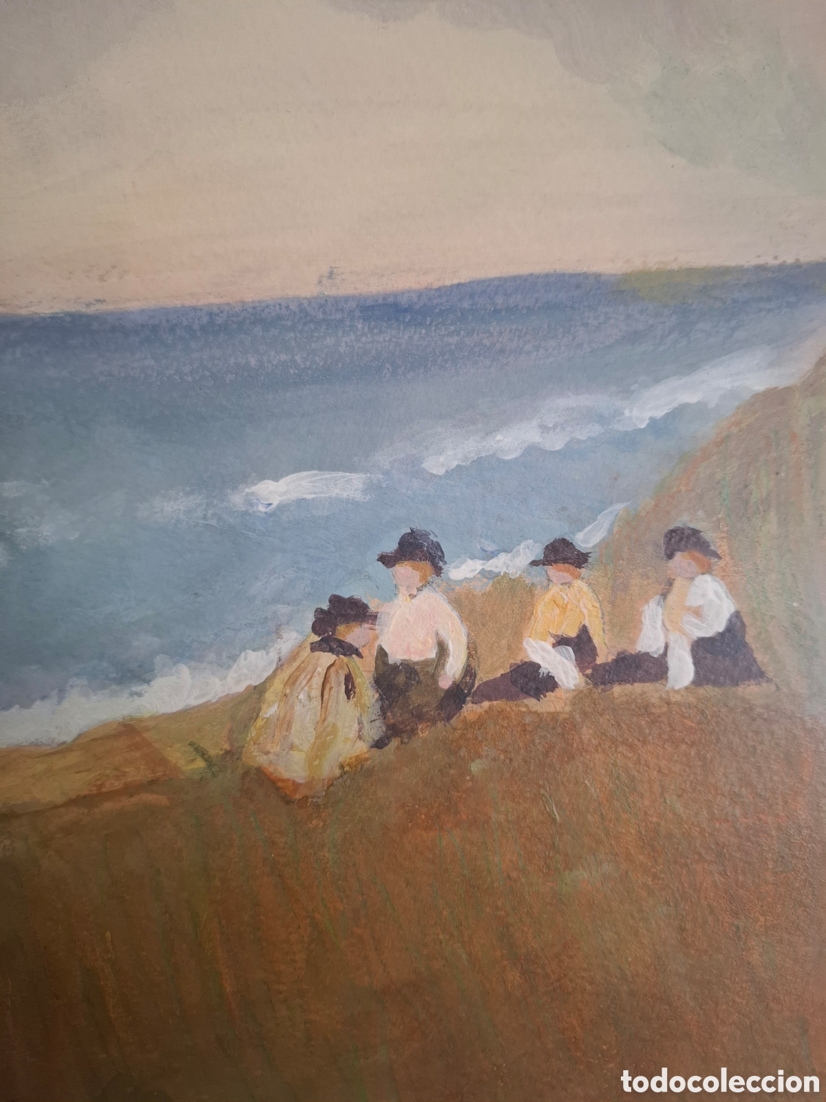 Arte: Marina acuarela 45x42 - Foto 3