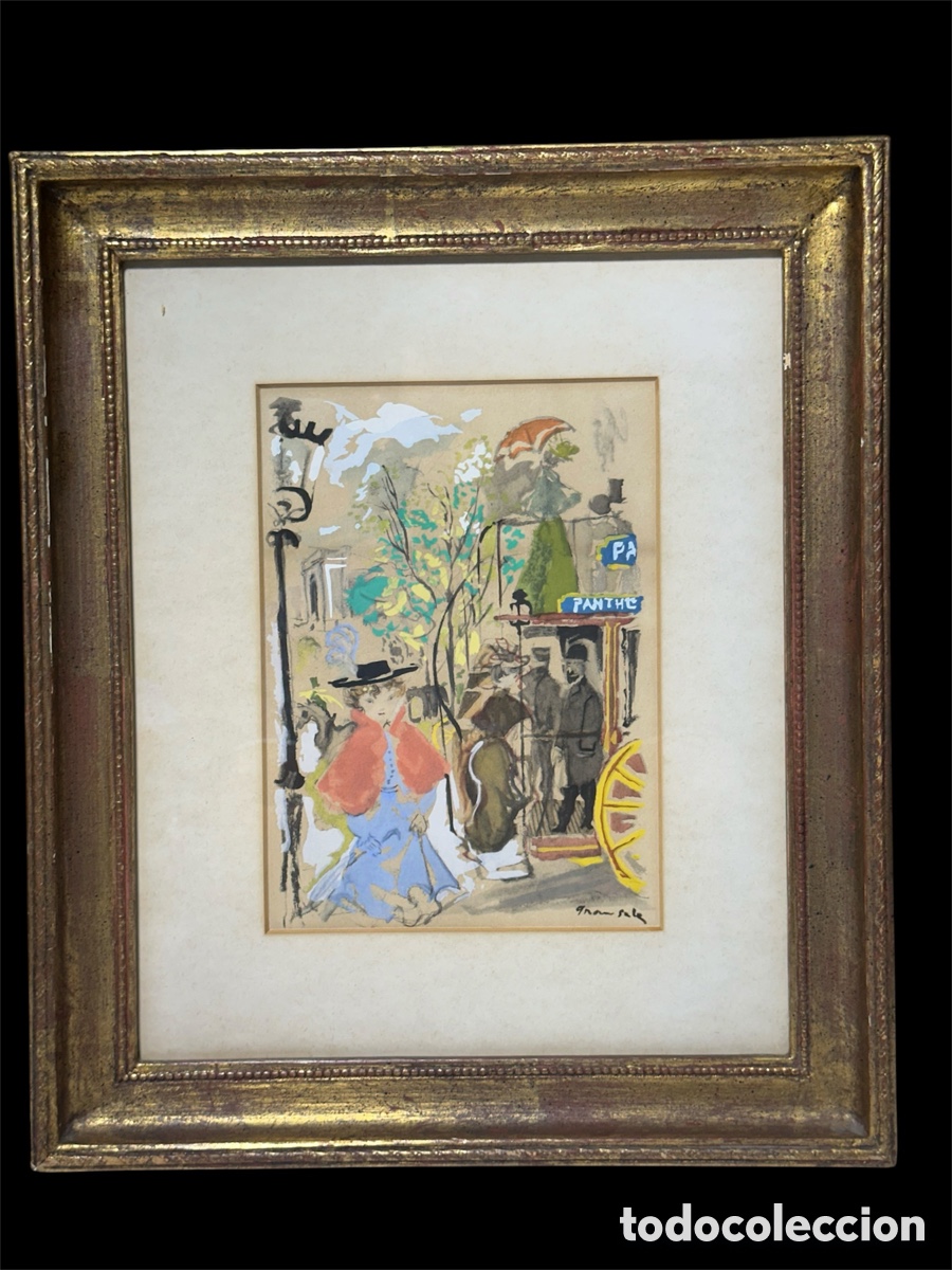 Arte: Emilio Grau Sala acuarela Paris
