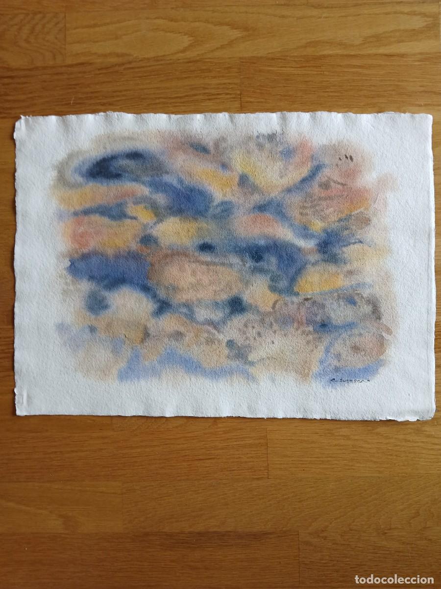 Arte: ACUARELA. BUDESCA 44x32 cm