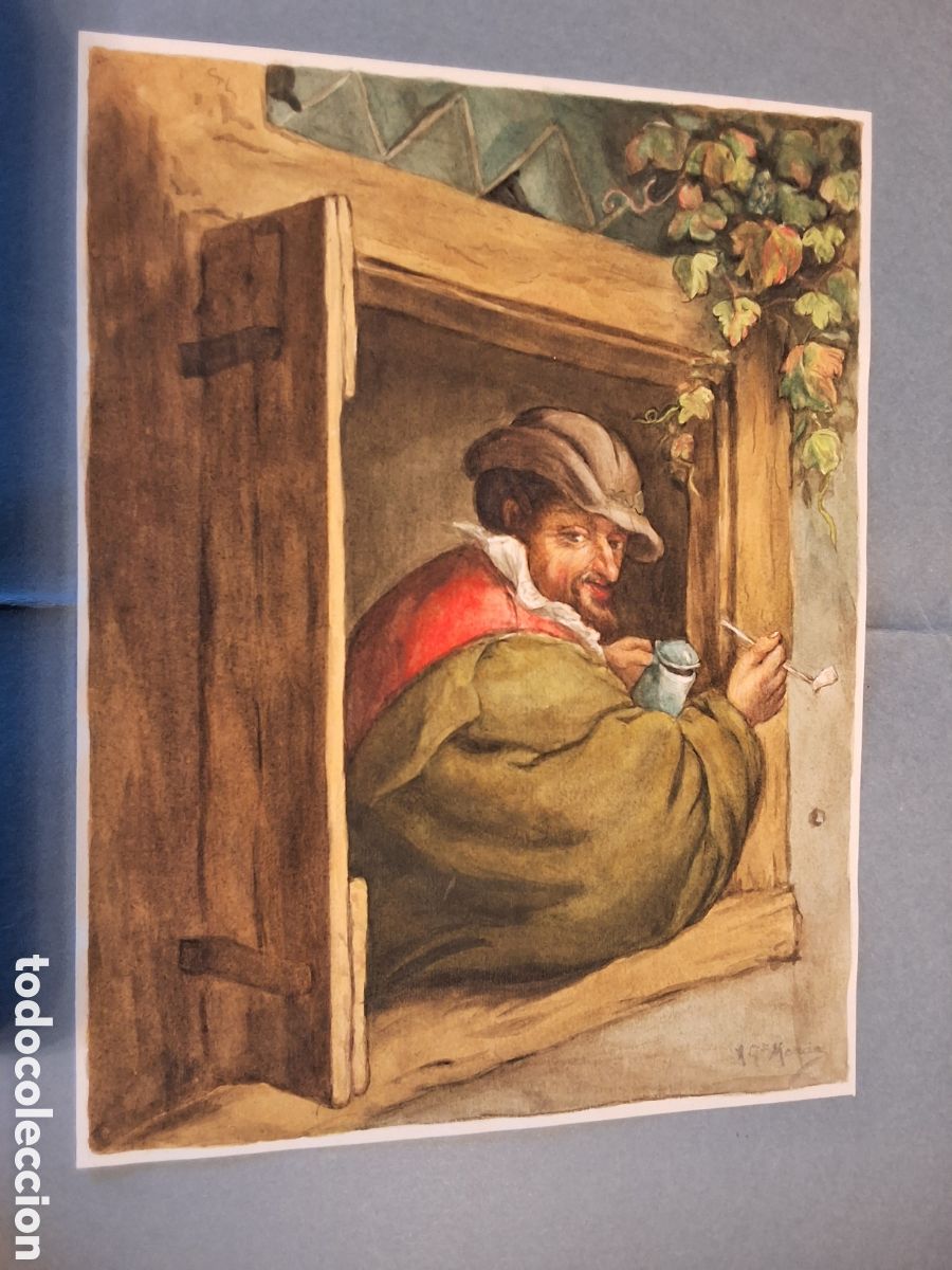Arte: Antonio Garc&iacute;a Mencia. Hombre en la ventana.