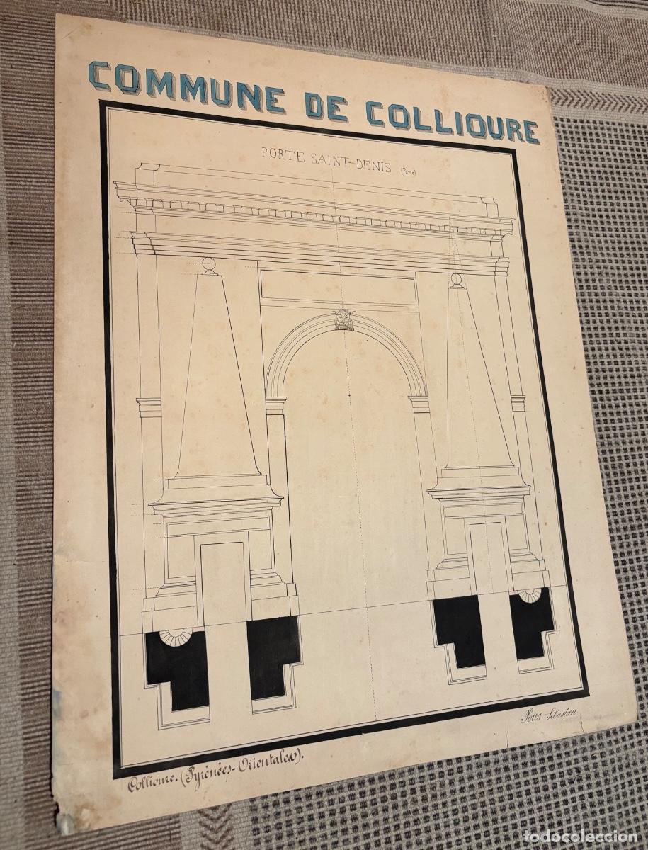Arte: Conjunto de dibujos t&eacute;cnicos de Colliure - Foto 5