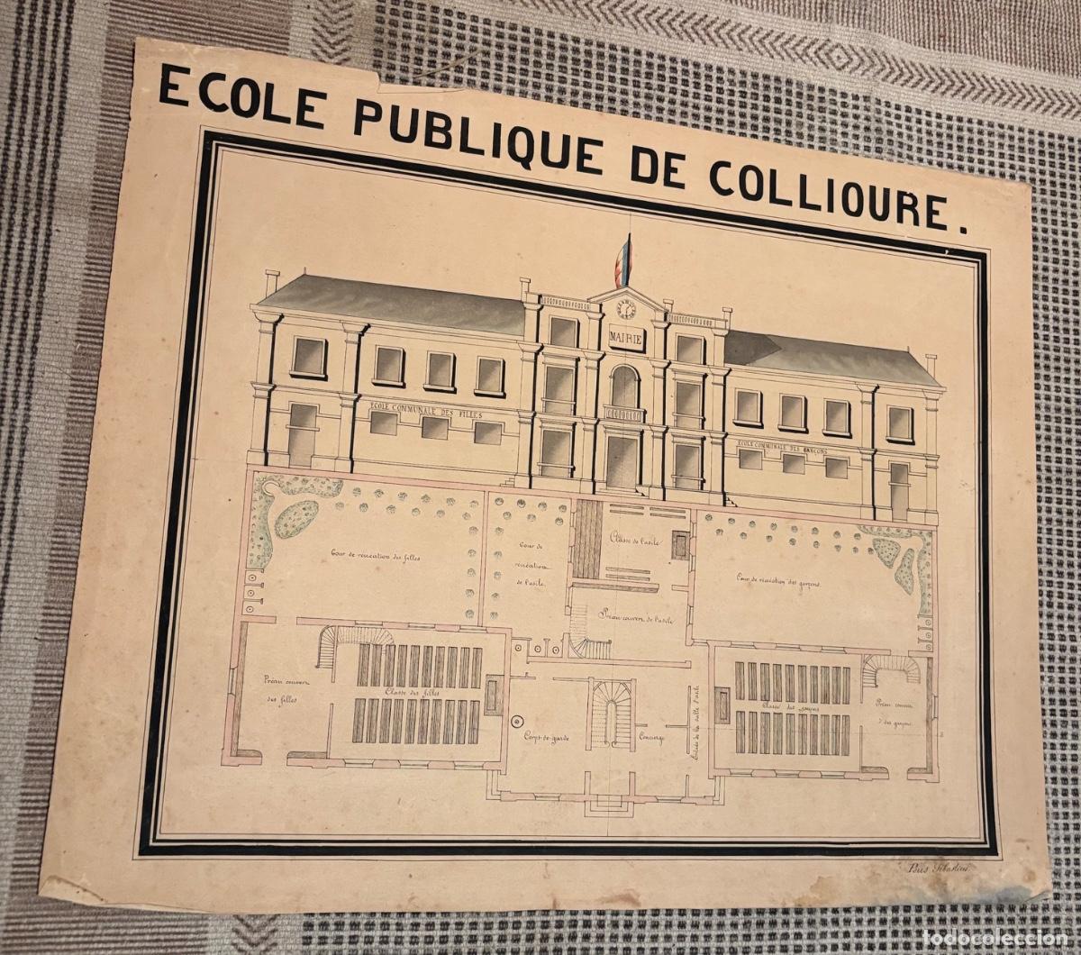 Arte: Conjunto de dibujos t&eacute;cnicos de Colliure - Foto 8