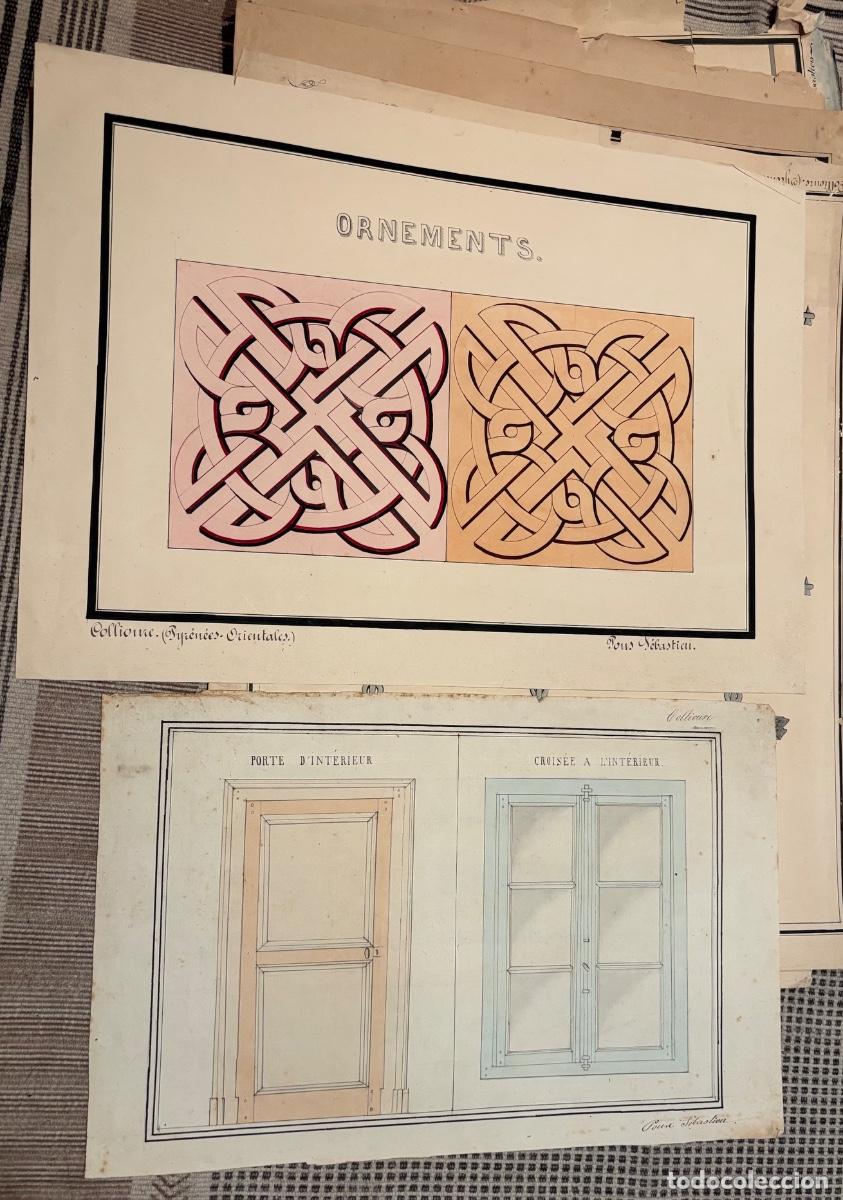 Arte: Conjunto de dibujos t&eacute;cnicos de Colliure - Foto 10
