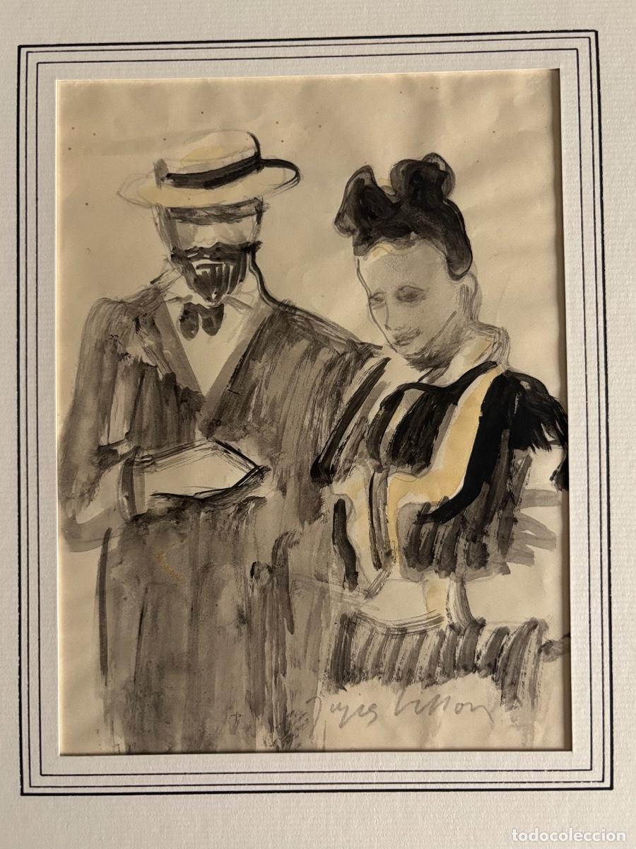 Arte: Acuarela original Jacques Villon