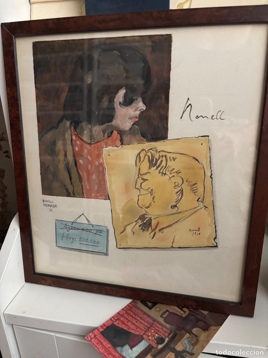Arte: Acuarela original de Emili Ferrer