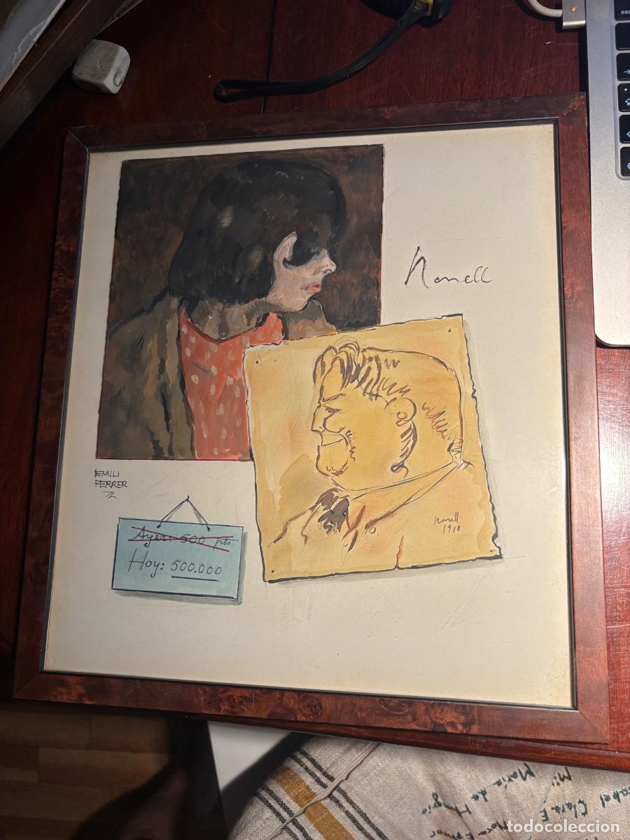 Arte: Acuarela original de Emili Ferrer - Foto 2