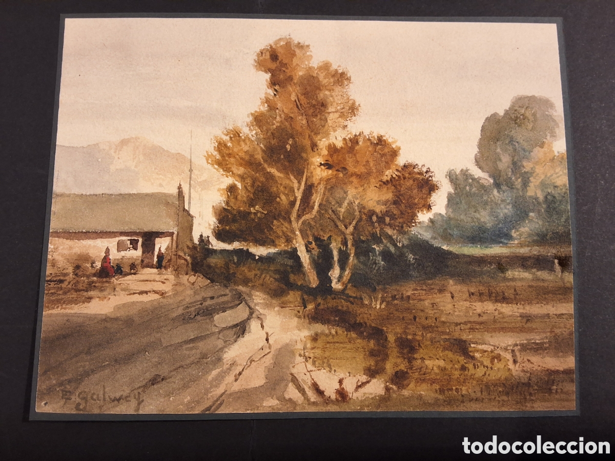 Arte: Enrique Galwey. Paisaje.