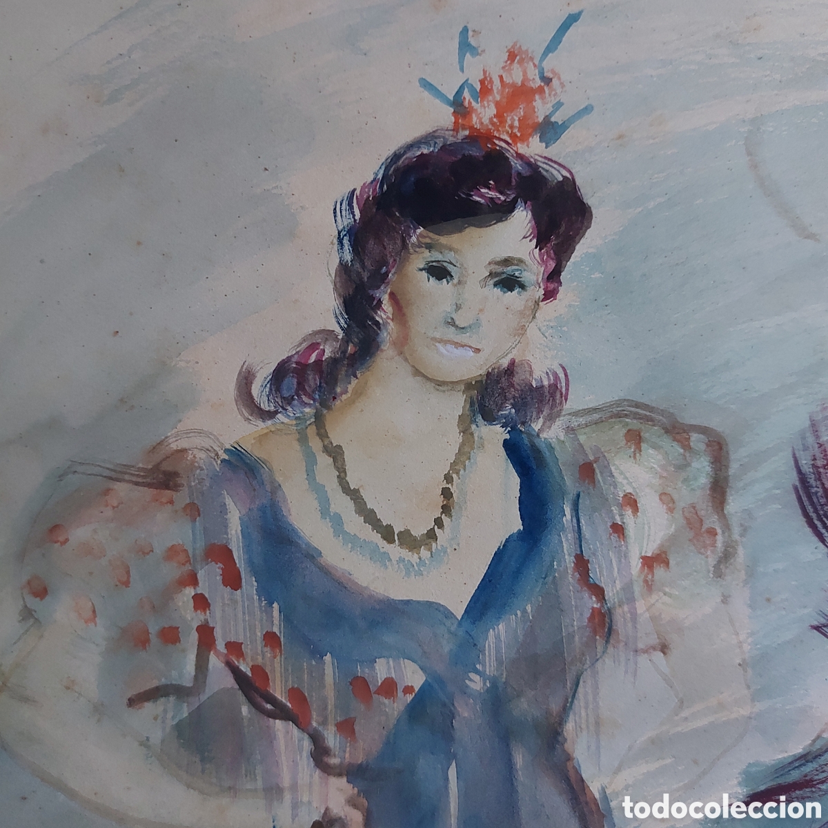 Arte: &rdquo;BOCETO DE LAS BAILADORAS &rdquo; ACUARELA - Foto 4