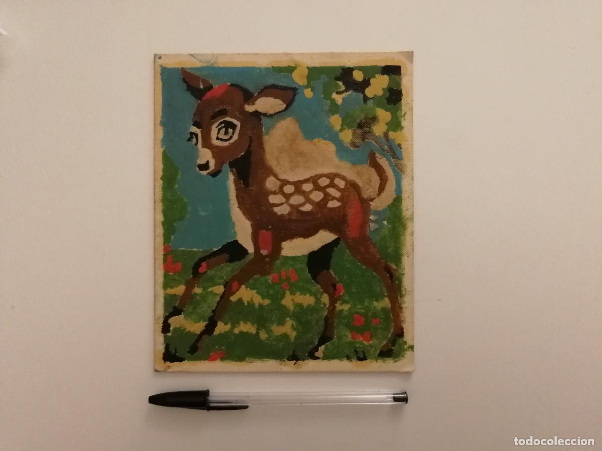 Arte: ANTIGUA ACUARELA DE - BAMBI - WALT DISNEY - SIN FIRMA