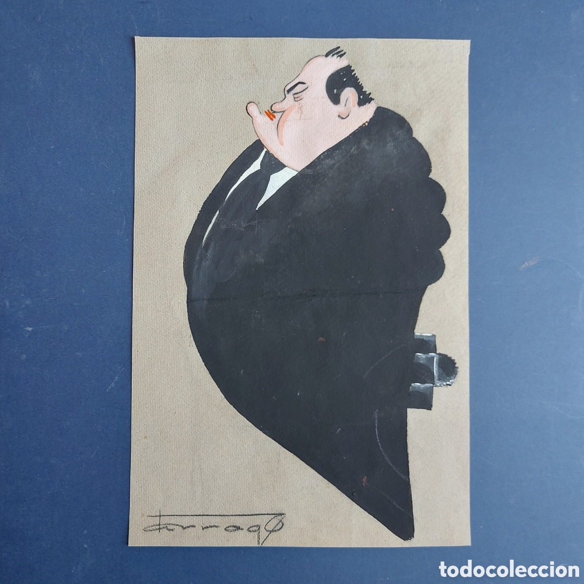 Arte: FARRAGO &rdquo;CARICATURA PERSONAJE EPOCA&rdquo;