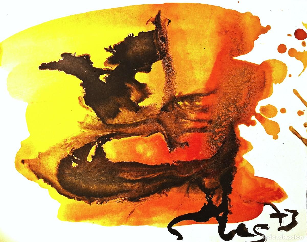 Arte: Steven LAWRENCE SLES (New Jersey,1940-Tucson,2008) &rdquo;Sin t&iacute;tulo&rdquo; acuarela 821.5 x 27.5) Valencia 1973
