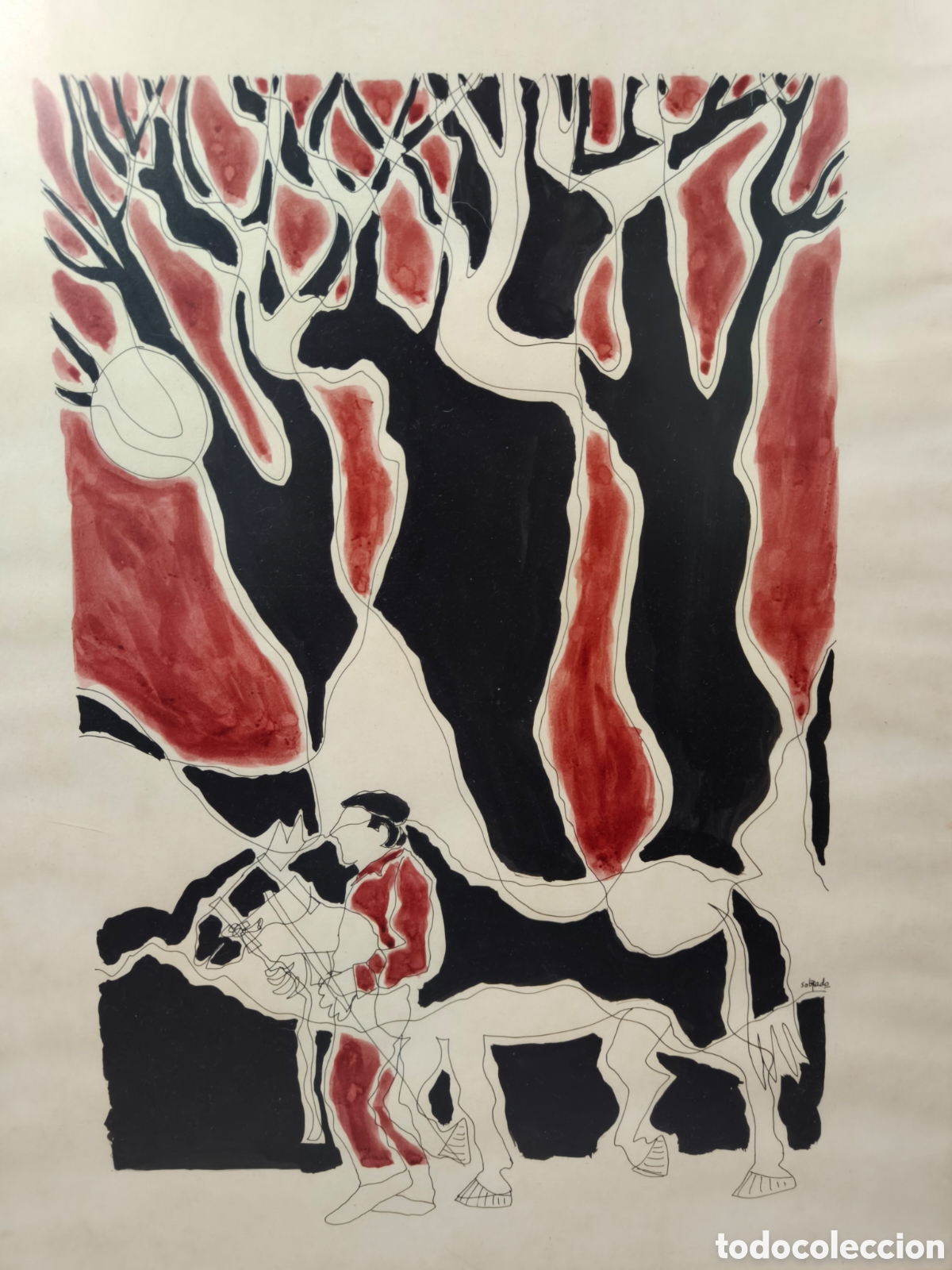 Arte: Pedro Sobrado &ndash; Acuarela sobre papel